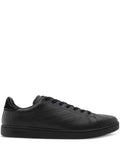 Burberry Embossed-Check Leather Sneakers