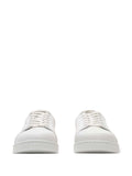 Burberry Embossed-Check Leather Sneakers