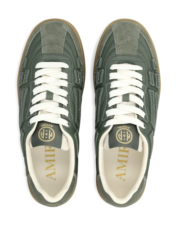 Amiri Pacific Bones Leather Sneakers