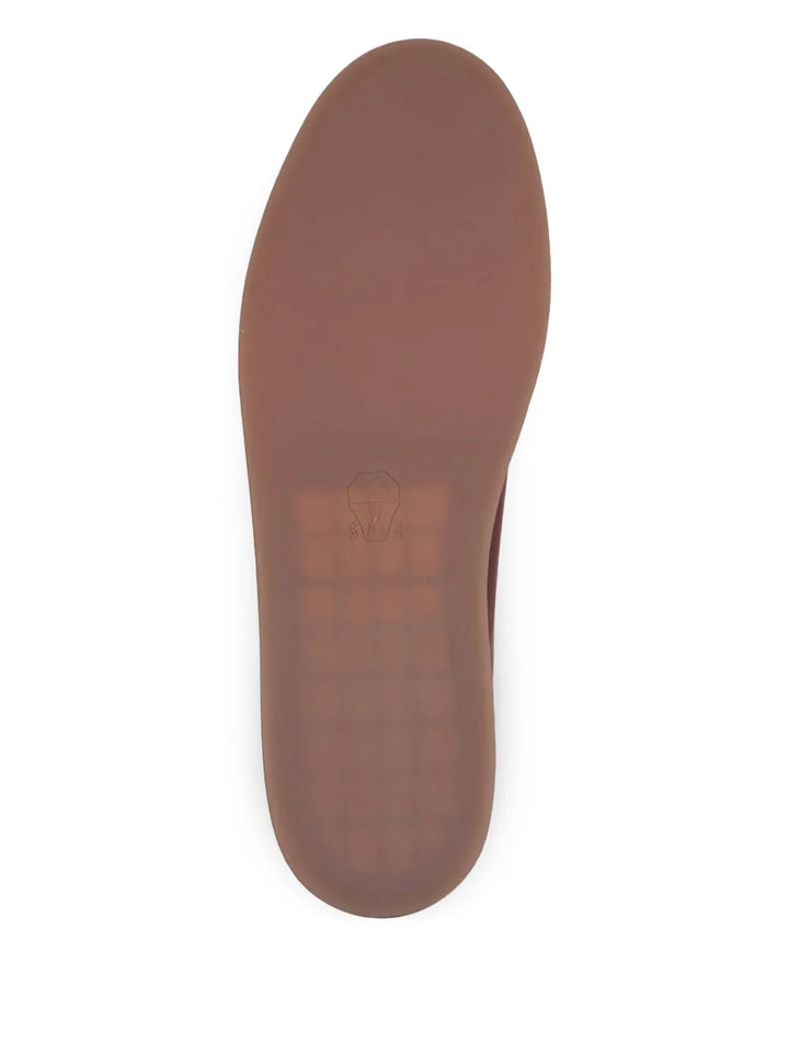 Brunello Cucinelli Leather Low-Top Sneakers