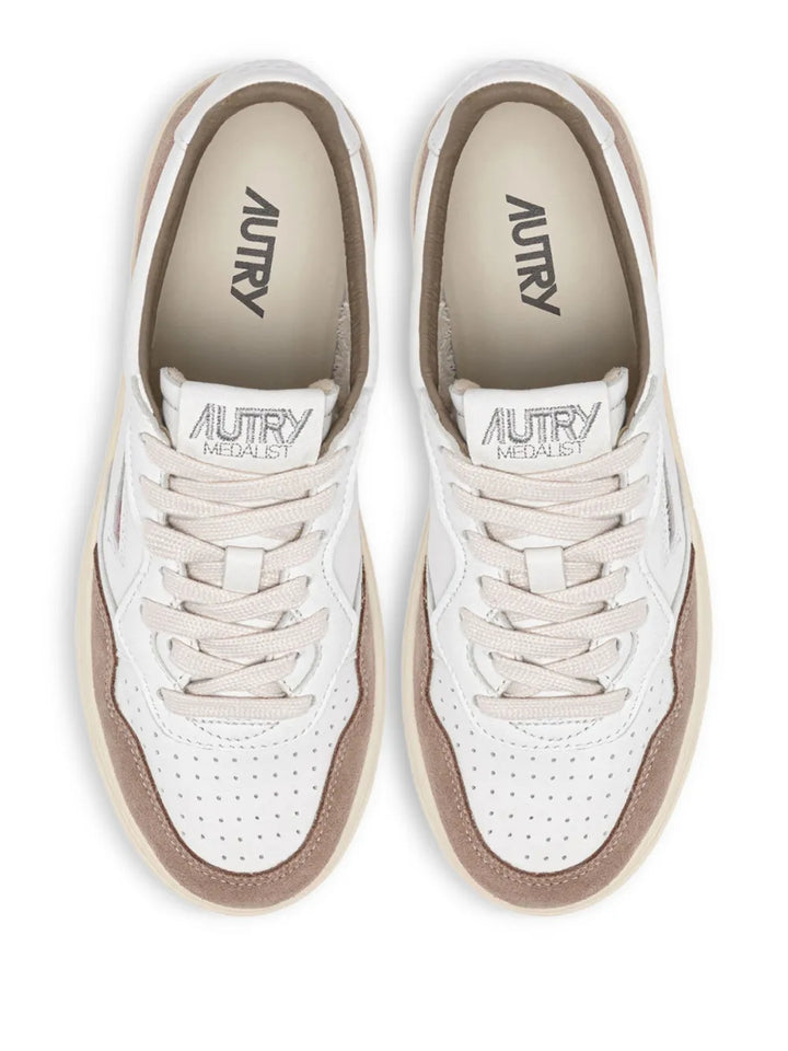 Autry Suede-Panels Sneakers