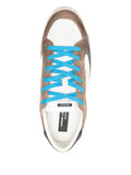 Crime London Suede Panelled Sneakers