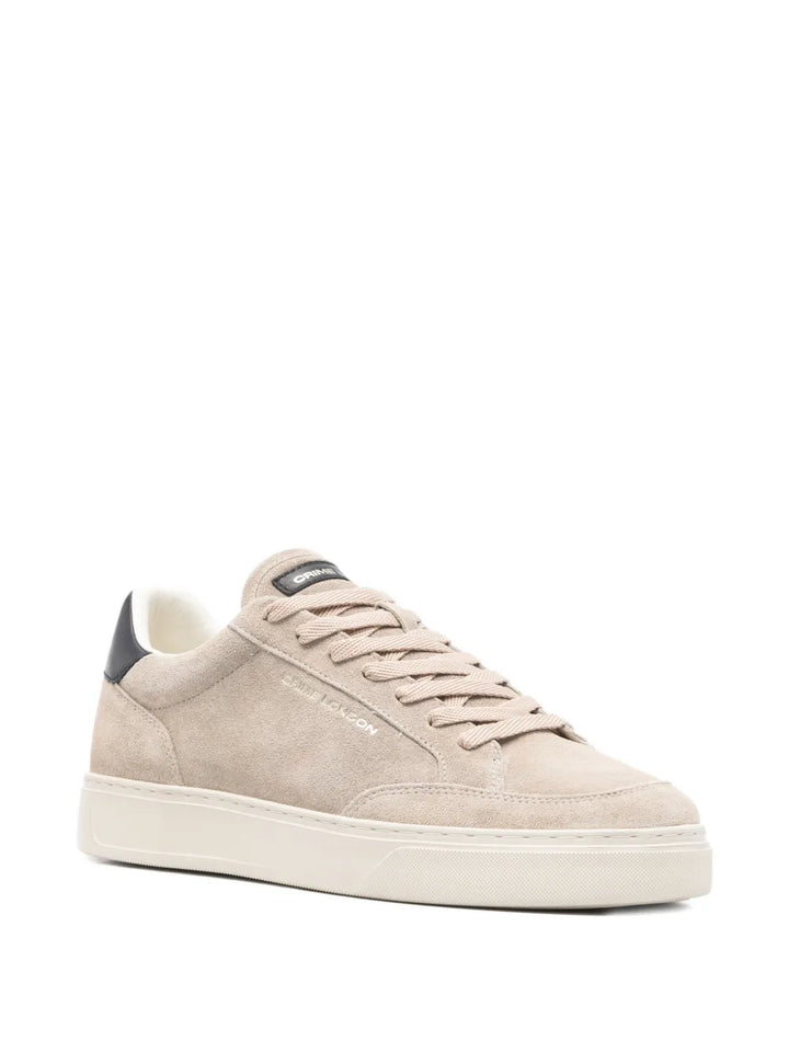 Crime London Lace-Up Panelled Sneakers