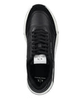 Armani Exchange Suede-Panel Sneakers