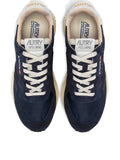 Autry Reelwind Logo Appliqu Trainers