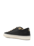 Brunello Cucinelli Metallic-Eyelet Lace-Up Sneakers