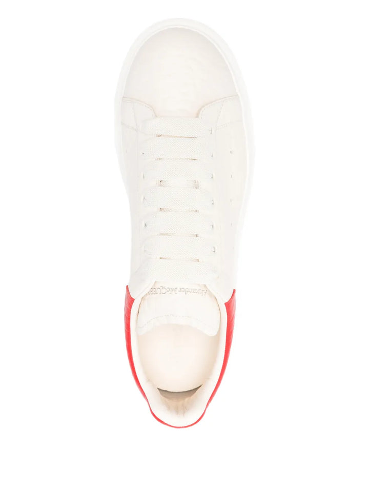 Alexander Mcqueen Embossed Heel Sneakers