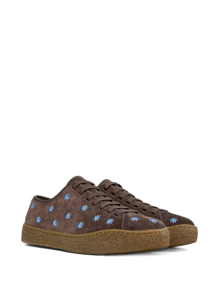 Camper Peu Terreno Floral-Embroidery Sneakers