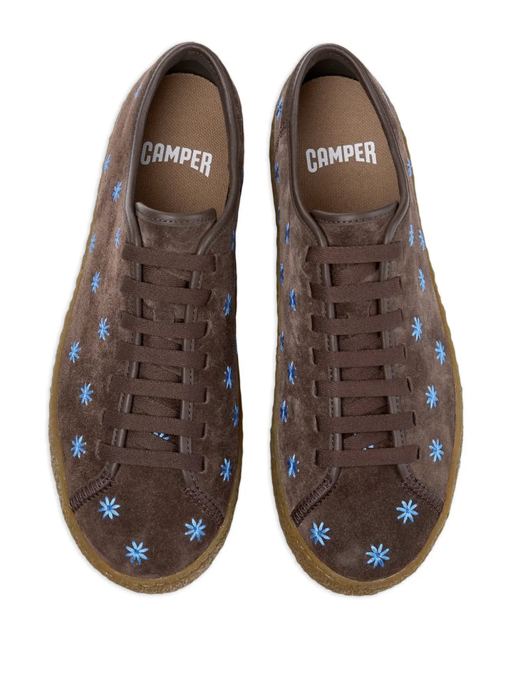 Camper Peu Terreno Floral-Embroidery Sneakers