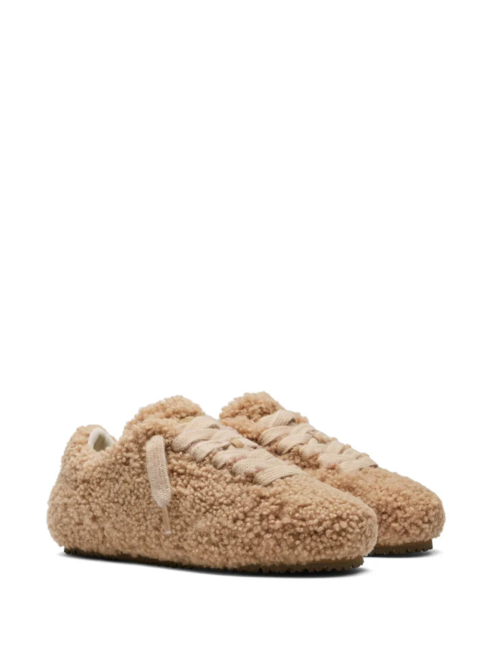 Axel Arigato Tact Shearling-Effect Sneakers