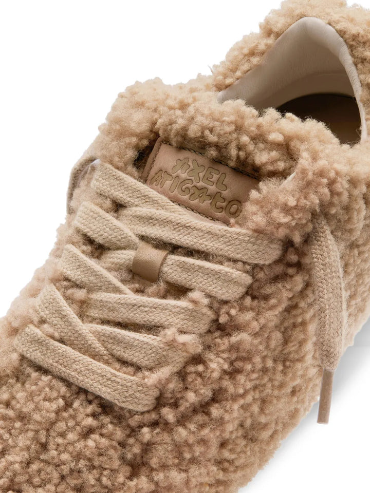 Axel Arigato Tact Shearling-Effect Sneakers