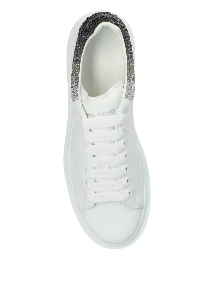 Alexander Mcqueen Embellished-Heel Sneakers