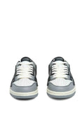 Amiri Embossed Skull Leather Sneakers