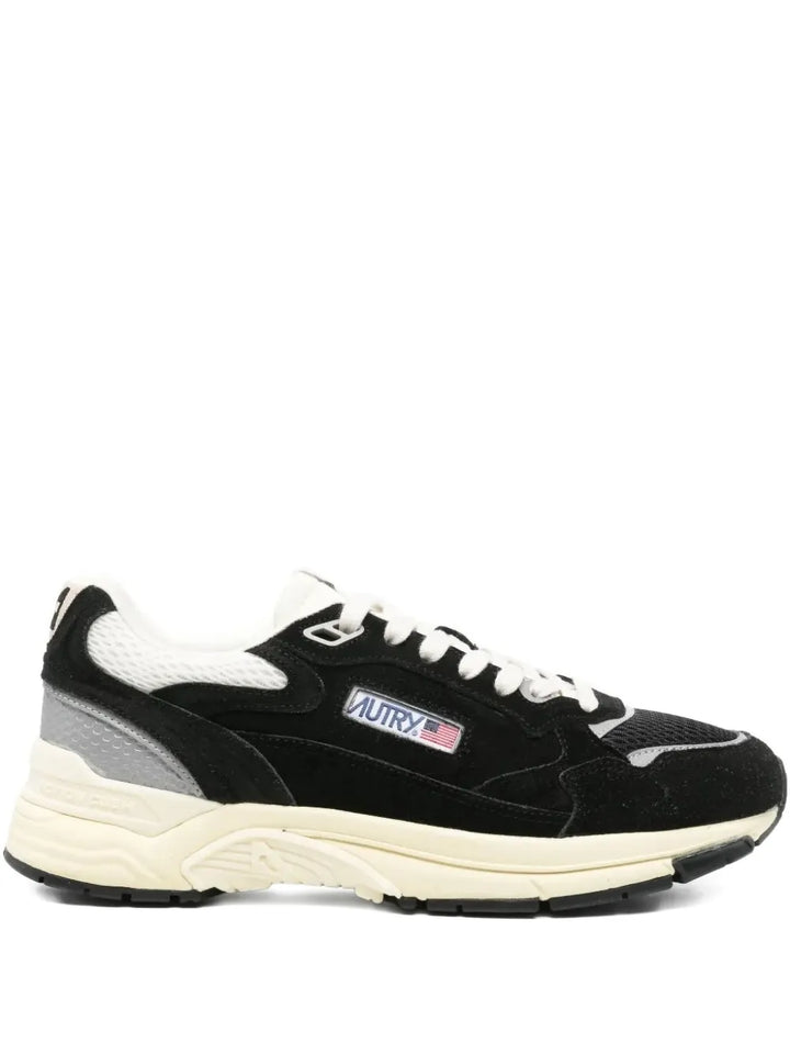 Autry Panelled Lace-Up Sneakers
