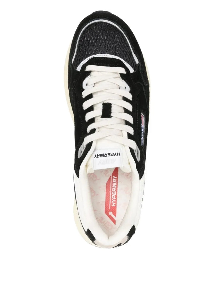 Autry Panelled Lace-Up Sneakers