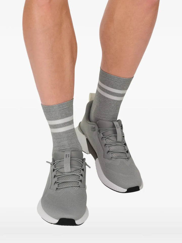 Boggi Milano Lace-Up Reflective Sneakers