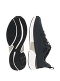 Boggi Milano Reflective Print Lace-Up Sneakers