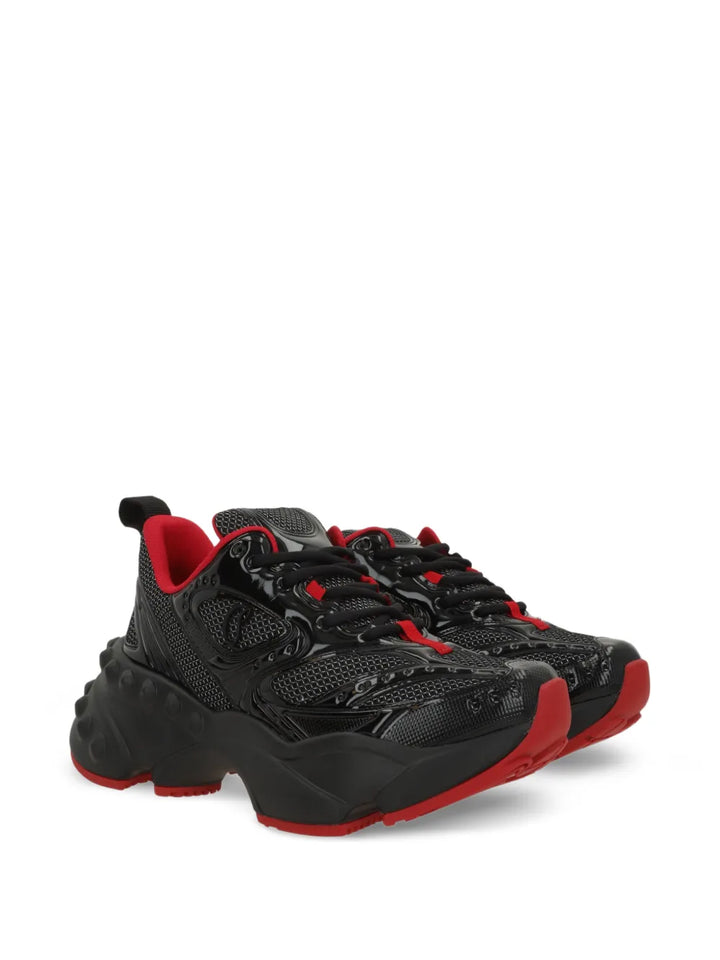 Christian Louboutin Panelled Lace-Up Sneakers