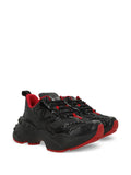 Christian Louboutin Panelled Lace-Up Sneakers