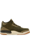 Air Jordan 3 Lace-Up Patterned Sneakers