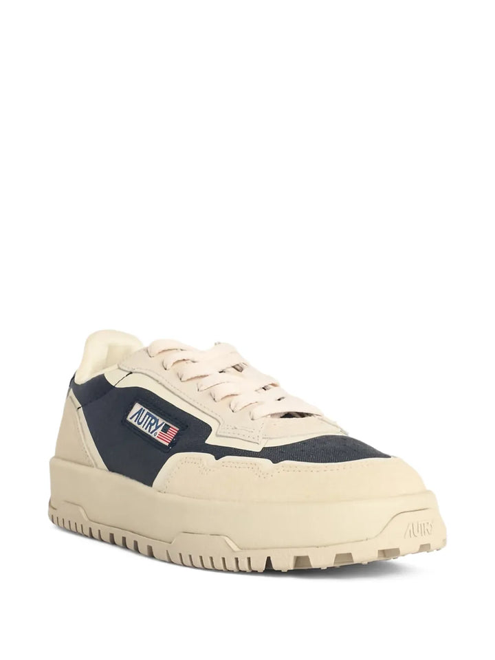 Autry Wiildpace Micro-Hole Suede Sneakers