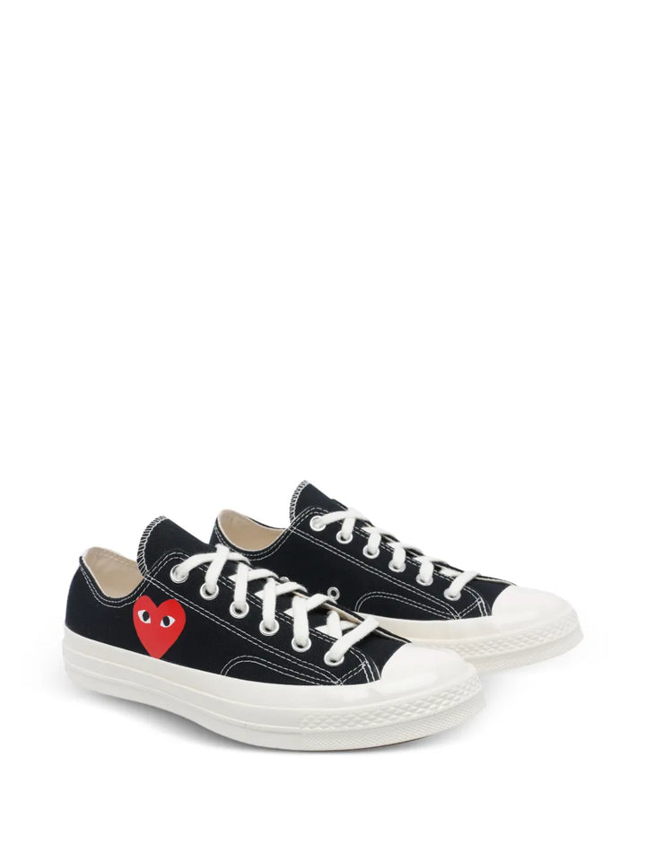 Comme Des Gar ns Play X Converse Chuck 70 Heart-Logo Sneakers