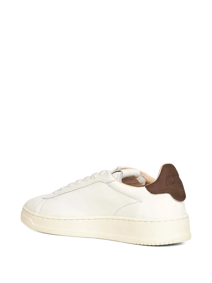 Autry Round Toe Heel Counter Sneakers