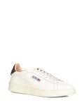 Autry Round Toe Heel Counter Sneakers