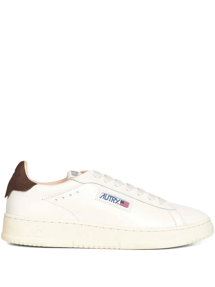 Autry Round Toe Heel Counter Sneakers