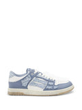 Amiri Skel Bandana Skeleton Low Top Sneakers
