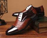 summer new shoes men's business dress large size shoes fashion hundred tower wedding shoes