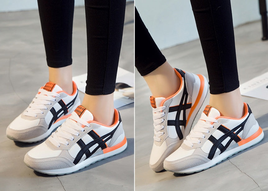 Korean version of the spring new women's shoes sports shoes women's running shoes Harajuku wild casual shoes students ulzzang shoes