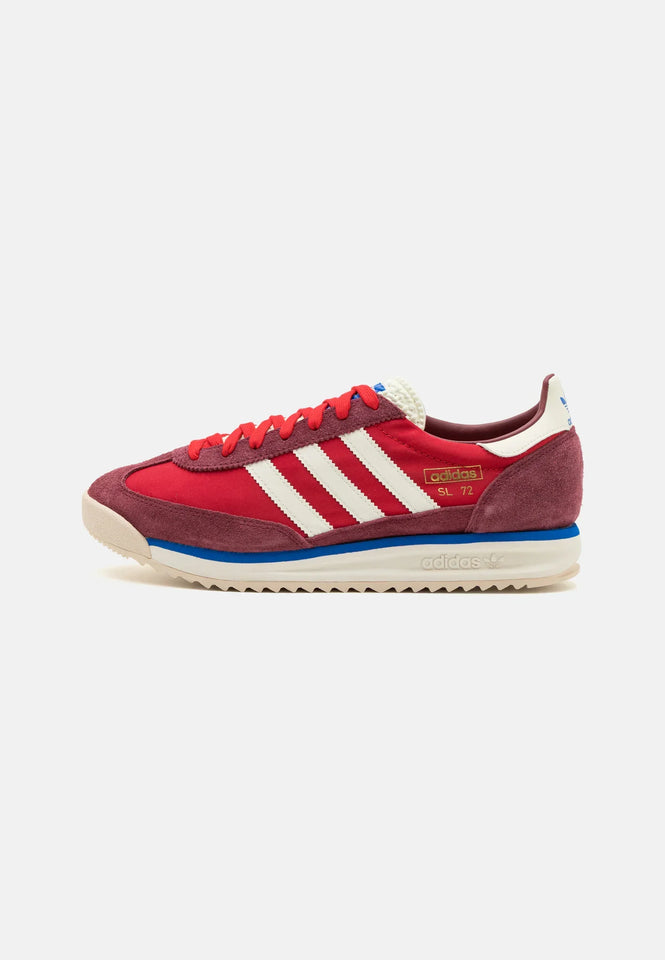  Men's Originals SL 72 RS Shoes Shadow Red Off White Blue