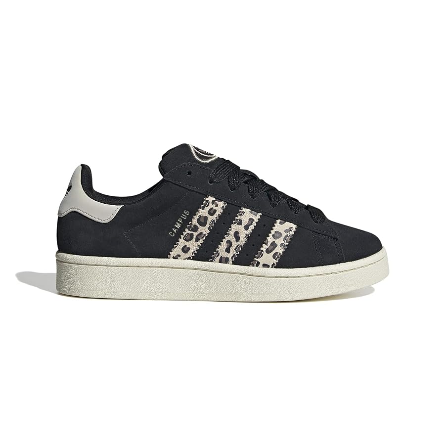  Campus 00s Leopard Women's Core Black Supplier Color Wonder Beige