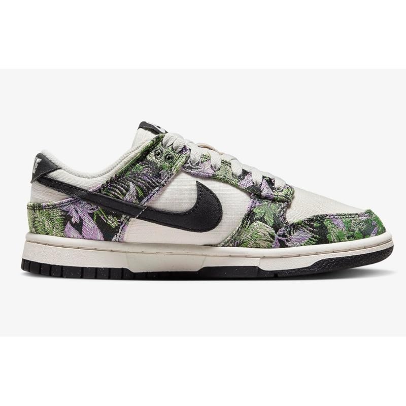  Dunk Low Shoes Phantom Black-Light Magenta