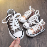 Spring New High-top Children's Canvas Shoes Wenzhou Children's Shoes