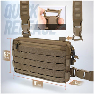 Men's Outdoor Tactics Vest Jacket Bag
