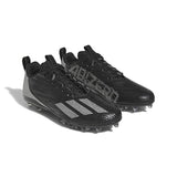  Men's Adizero Spark Football Shoe Black Night Metallic Black