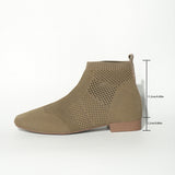 Plus Size Women's Boots Middle Tube Pointed Ankle Boots