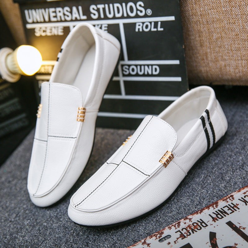 Men's New Lazy White Casual Shoes