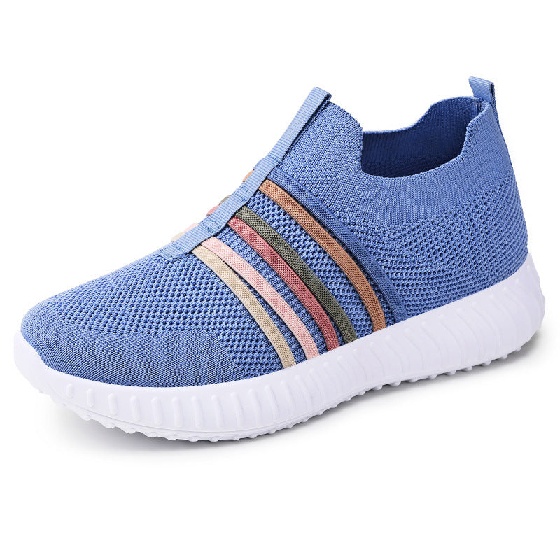 Women's Casual Shoes Breathable Mesh Surface Plus Size Soft Bottom Pumps
