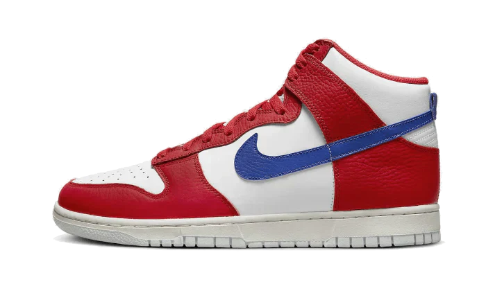  Dunk High Shoes University Red White Royal Electric Retro USA