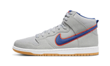  SB Dunk High Shoes Cloud Grey Rush Blue-Team New York Mets