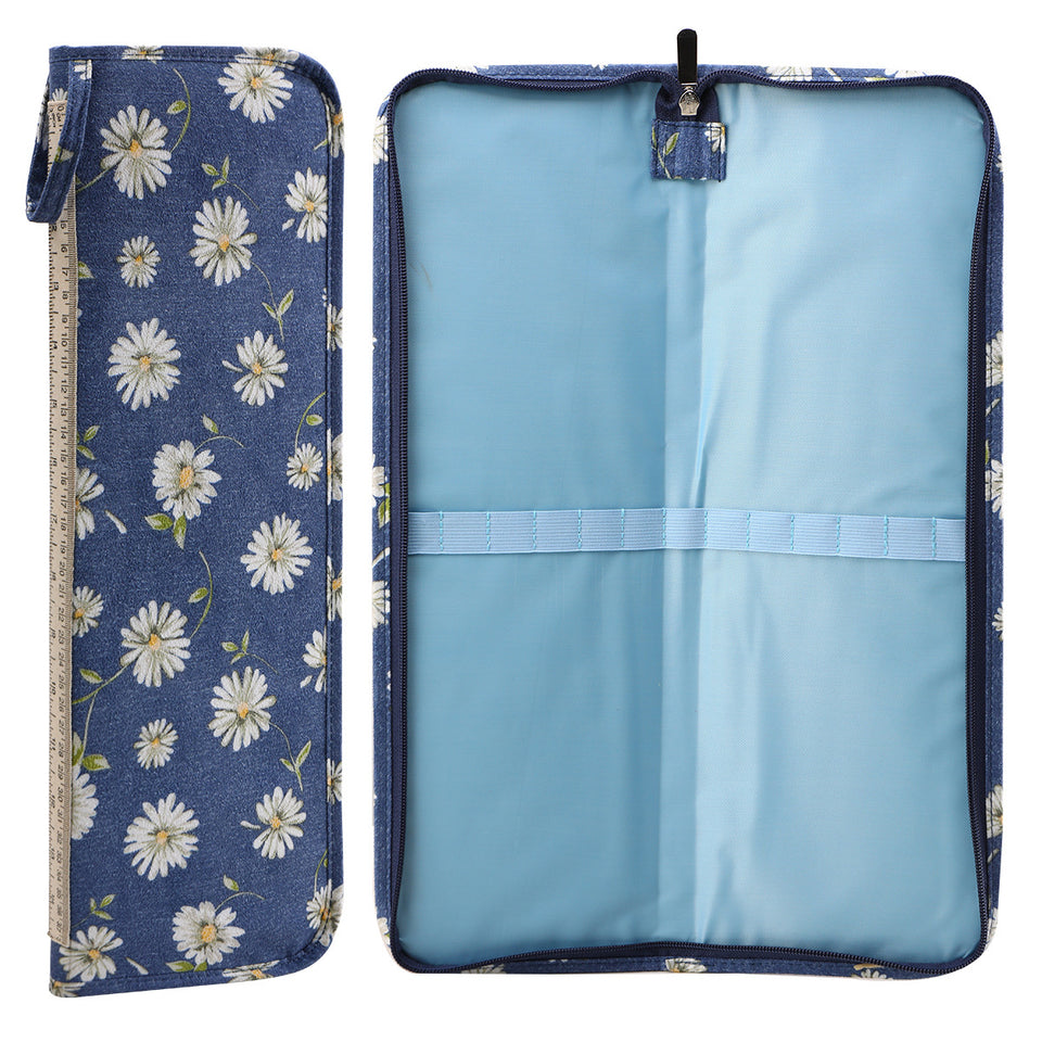 Handmade Wool Knitting Needle Storage Bag