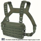 Men's Outdoor Tactics Vest Jacket Bag