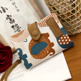 Multifunctional Tri-fold Fashion Multi-card-slot Printed Wallet