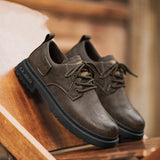 New Men's Shoes Autumn And Winter Velvet Warm Cotton Shoes
