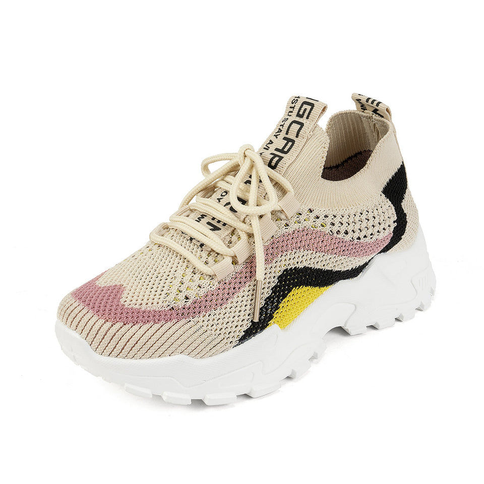 Stylish And Lightweight Soft Bottom Sports Women's Casual Shoes