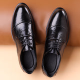 New Men's Business Formal Leather Shoes
