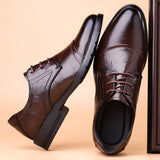 New Men's Business Formal Leather Shoes